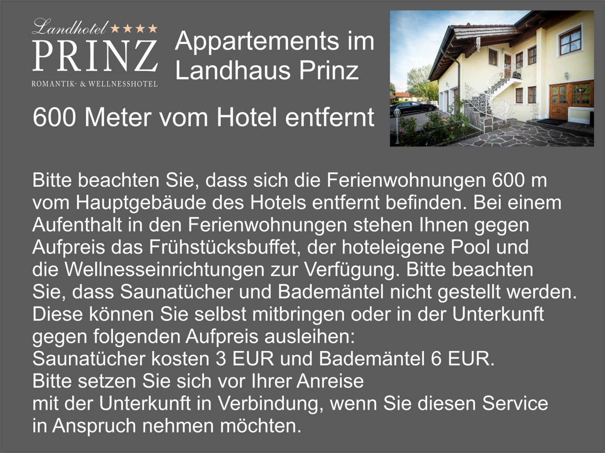Wellness & Landhotel Prinz- Wellness & Romantik انغر الغرفة الصورة
